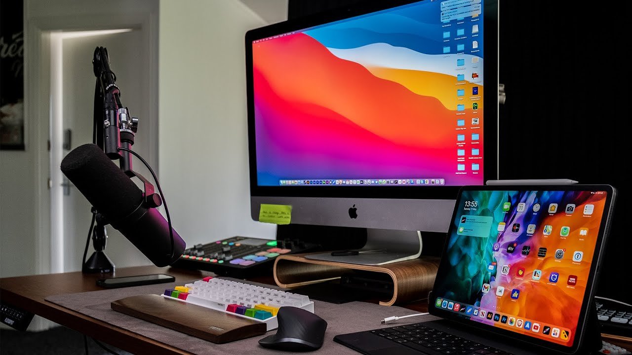 My Graphic Design Desk Setup 2021 - Web Designer and Logo Designer, Dundalk